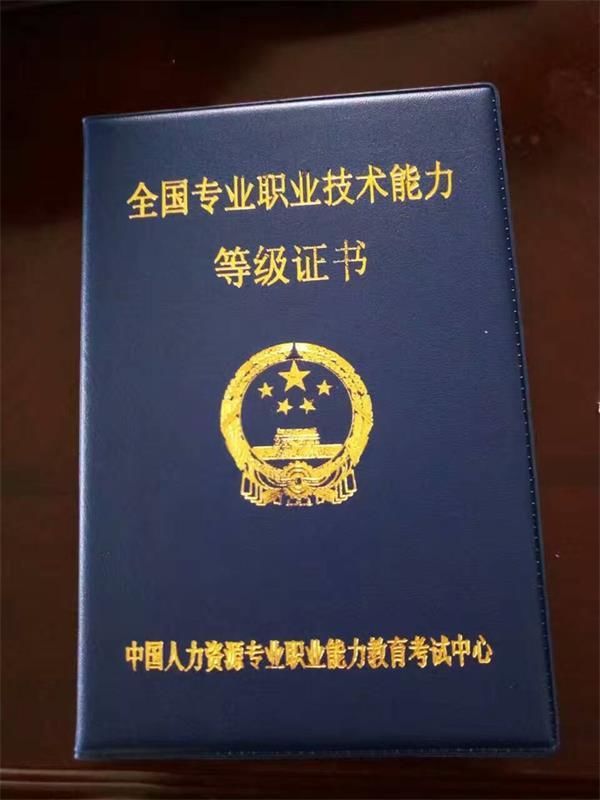 全國(guó)專業(yè)職業(yè)技術(shù)能力等級(jí)證書(shū)